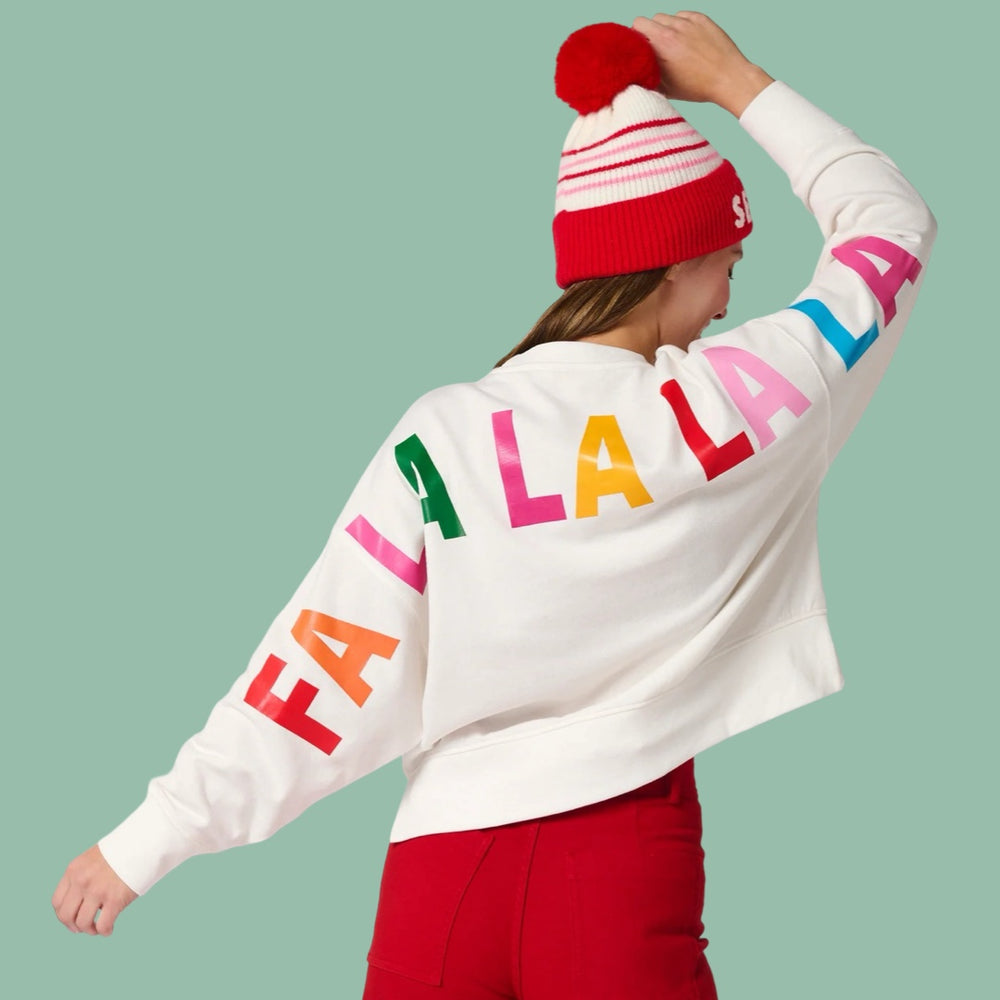 "'Tis The Season/Fa La La" Relaxed Sweatshirt