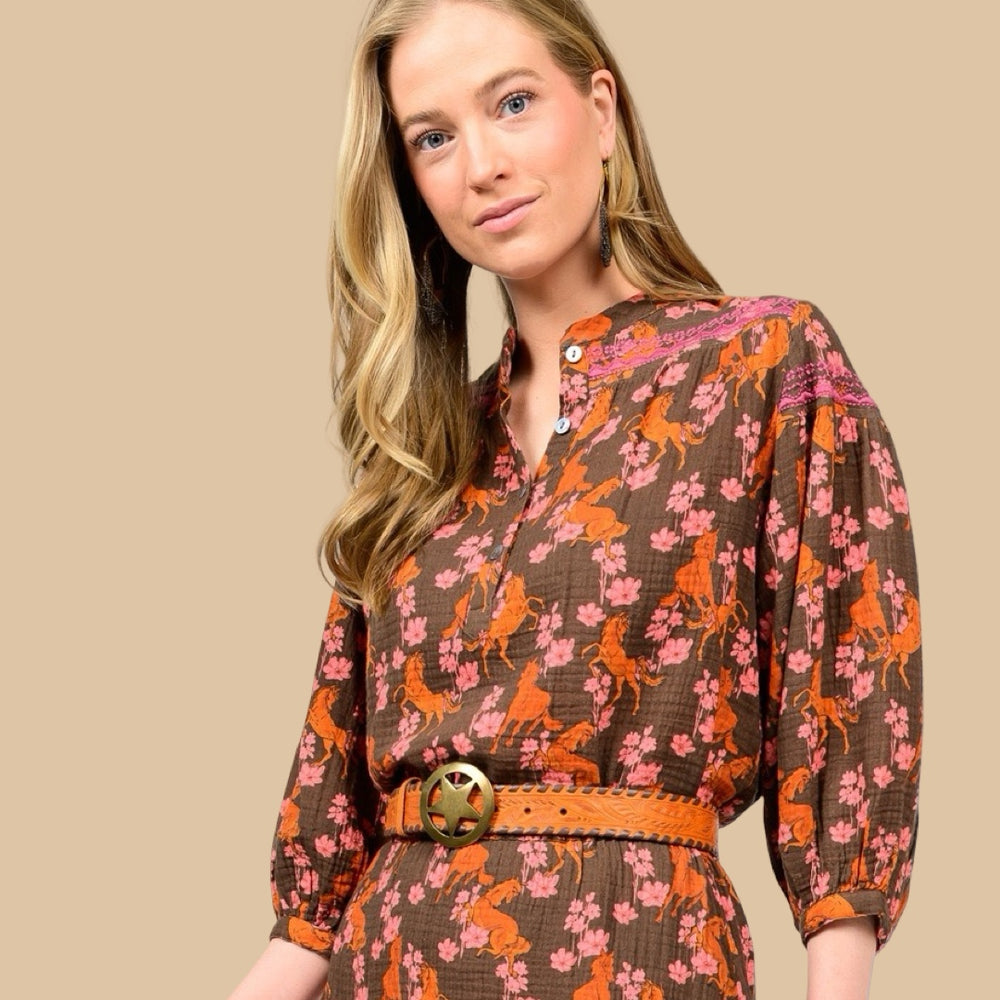 The Western Wanderlust Top