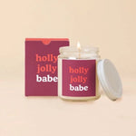 Holly Jolly Babe - Holiday Candle Jars