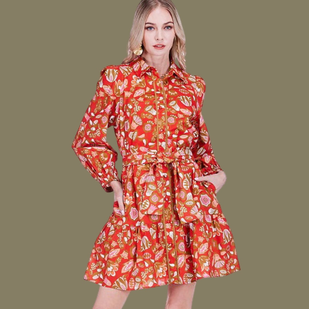 The Monroe Harvest Shirt Dress