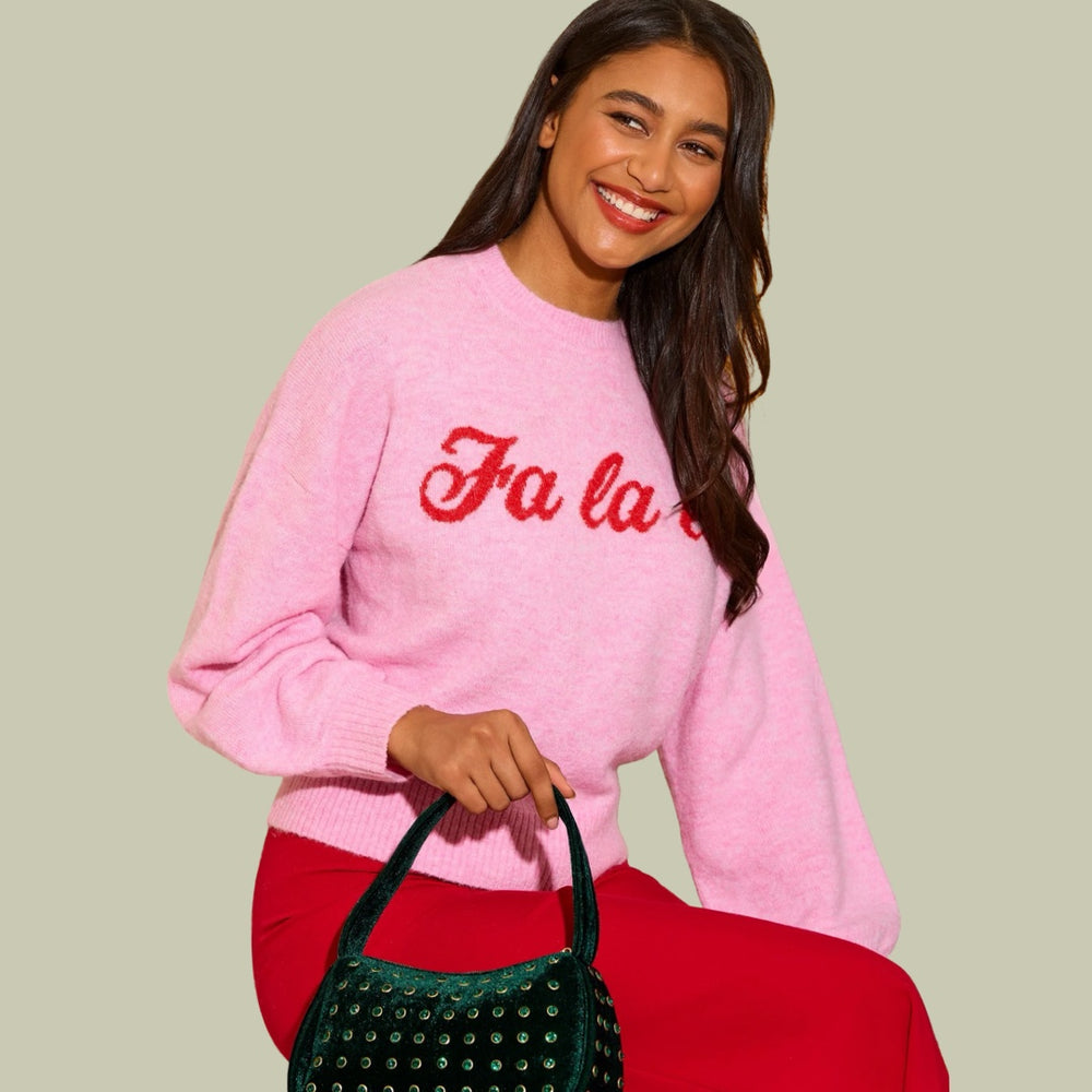 Bubblegum "Fa La La" Sweater