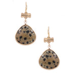 Stone Drop Earrings