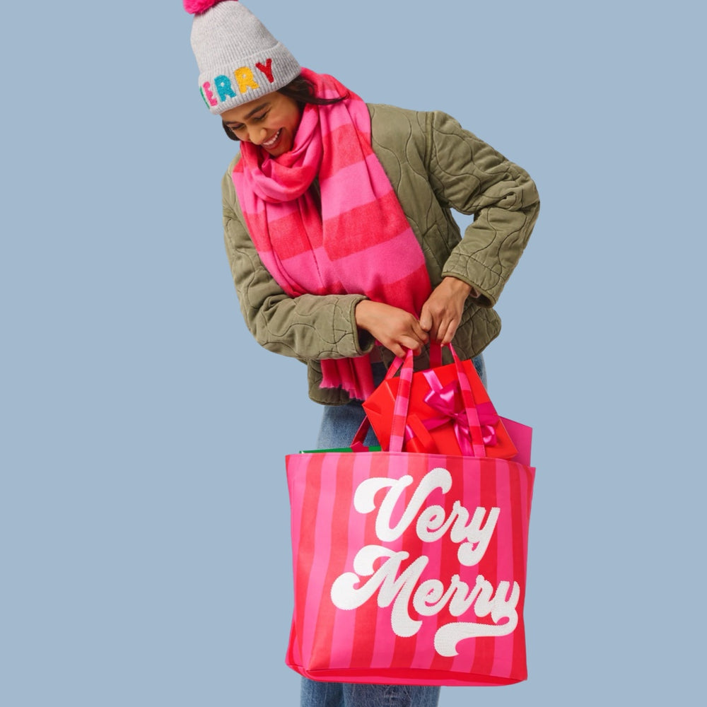 The Very Merry Red Gifting Tote