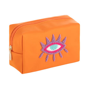 
            
                Load image into Gallery viewer, Joy Evil Eye Zip Pouch
            
        