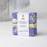 Periwinkle Floral Square Soap