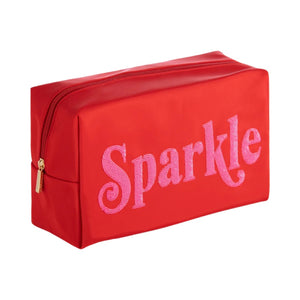 Cara Sparkle Large Cosmetic Pouch