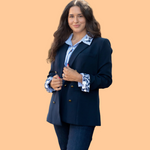 Navy Power Blazer