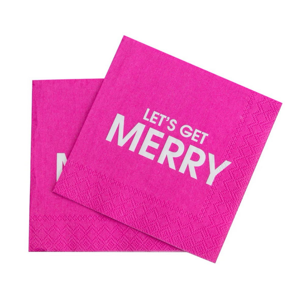 Let's Get Merry Napkins