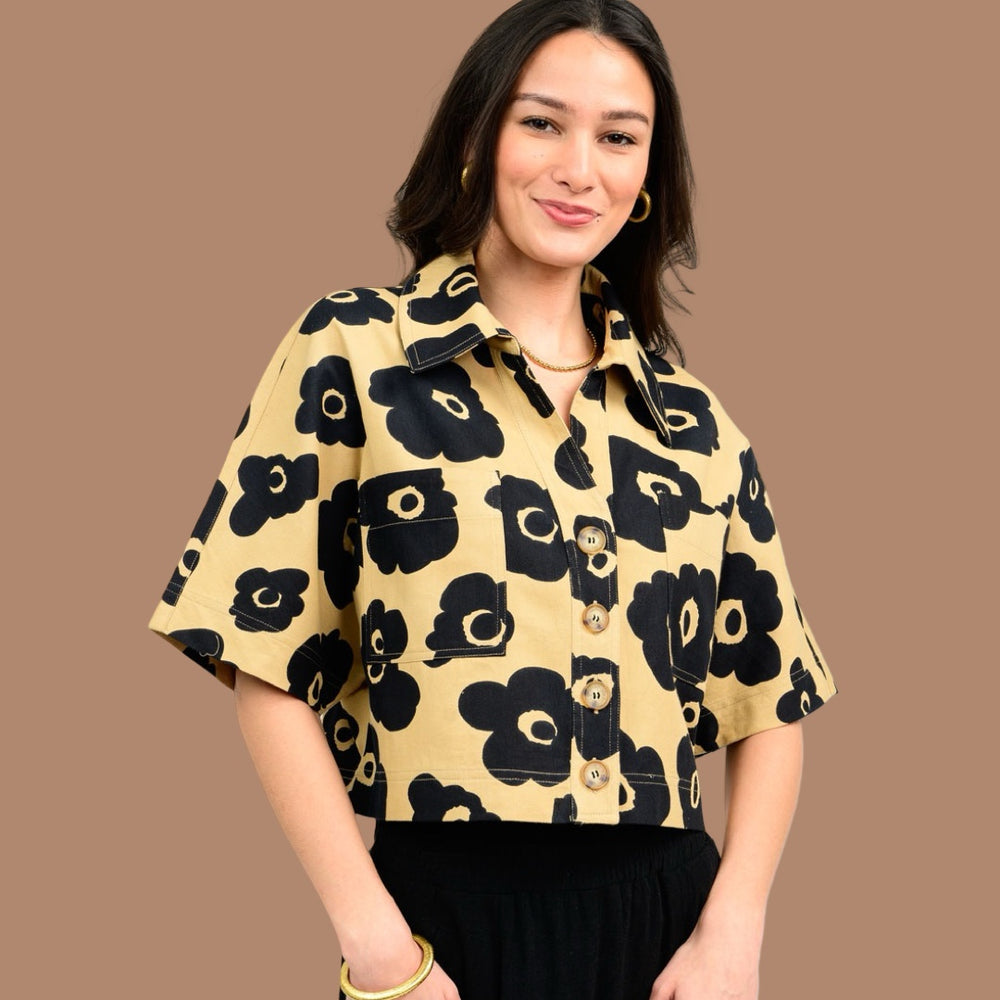 The Urban Bloom Cropped Jacket