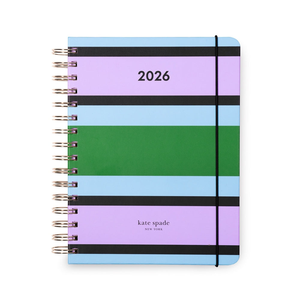 Downtown Stripe 12 Month Large Planner
