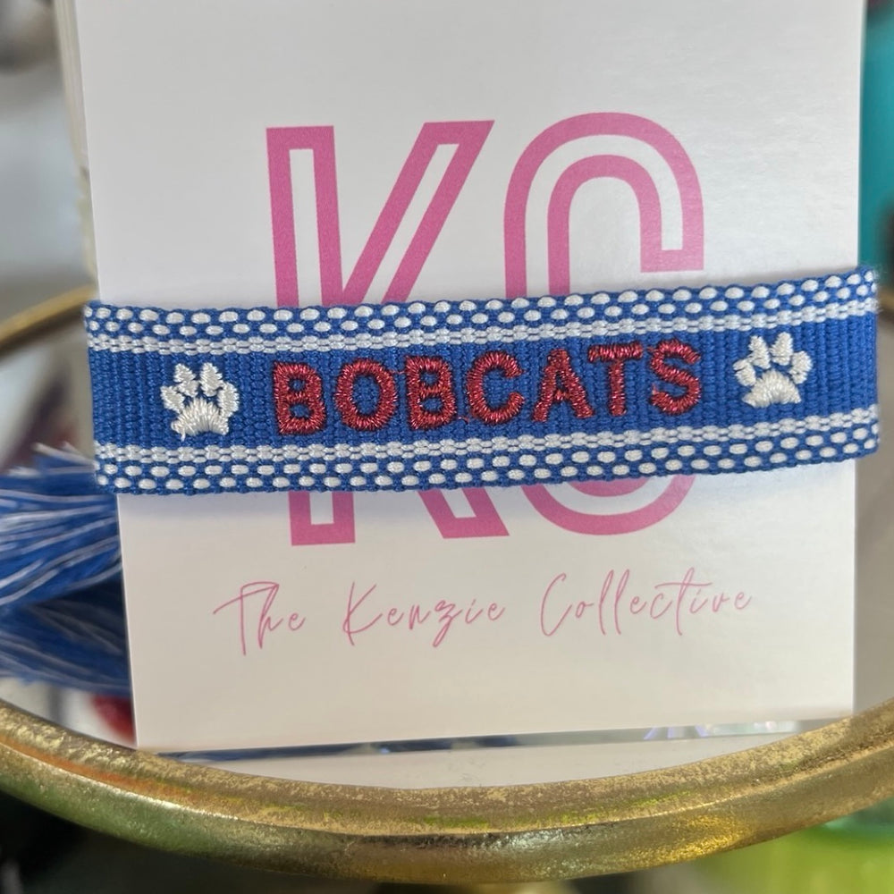 Edinburg Bobcats Tassel Bracelet