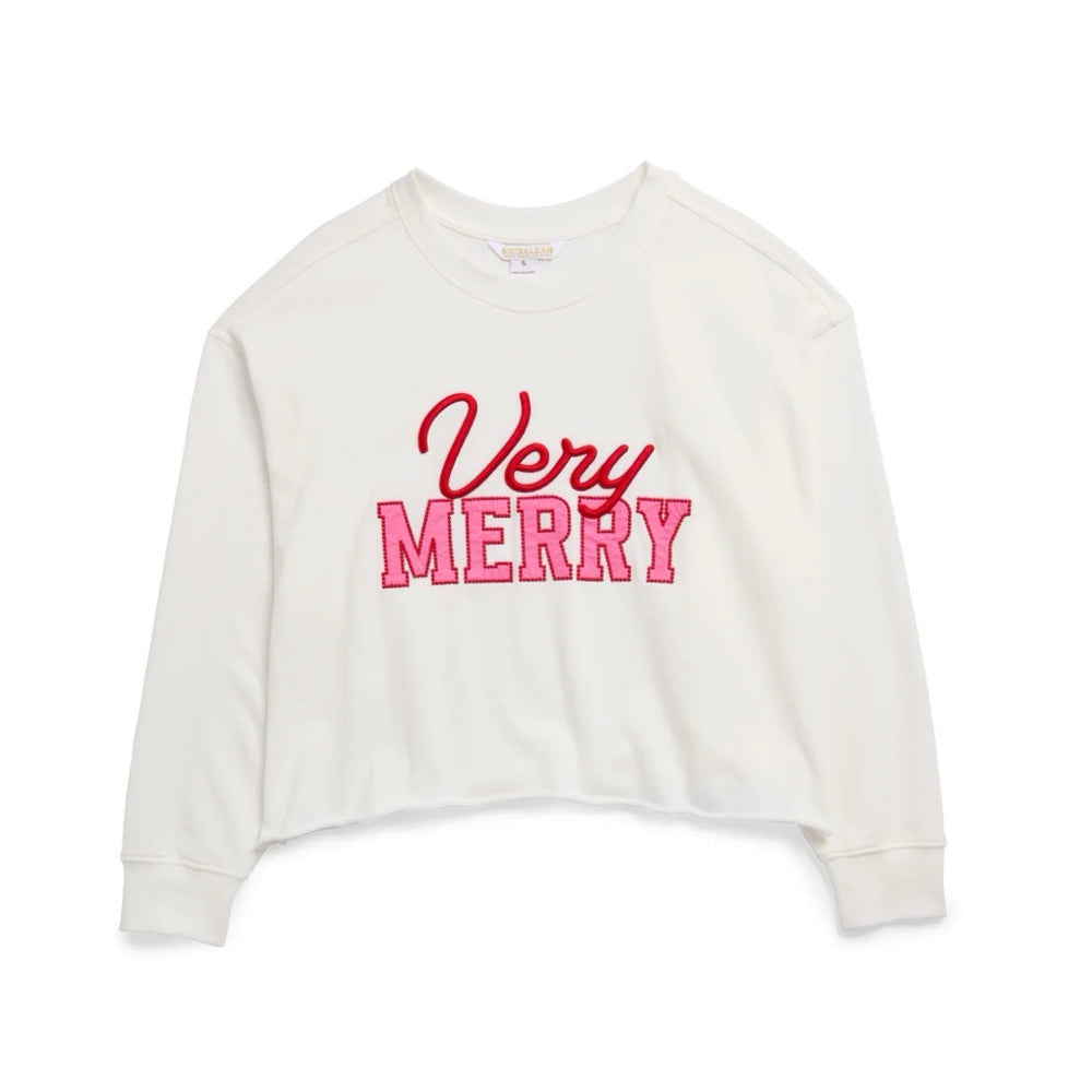 "Very Merry" Lounge Sweatshirt