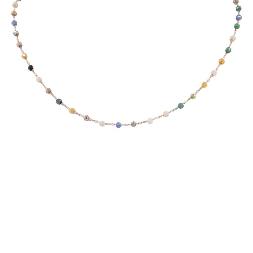 The Olivia Faceted Bead Necklace