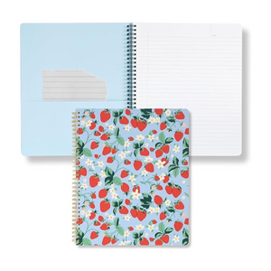 STRAWBERRY FIELD - Rough Draft Large Notebook