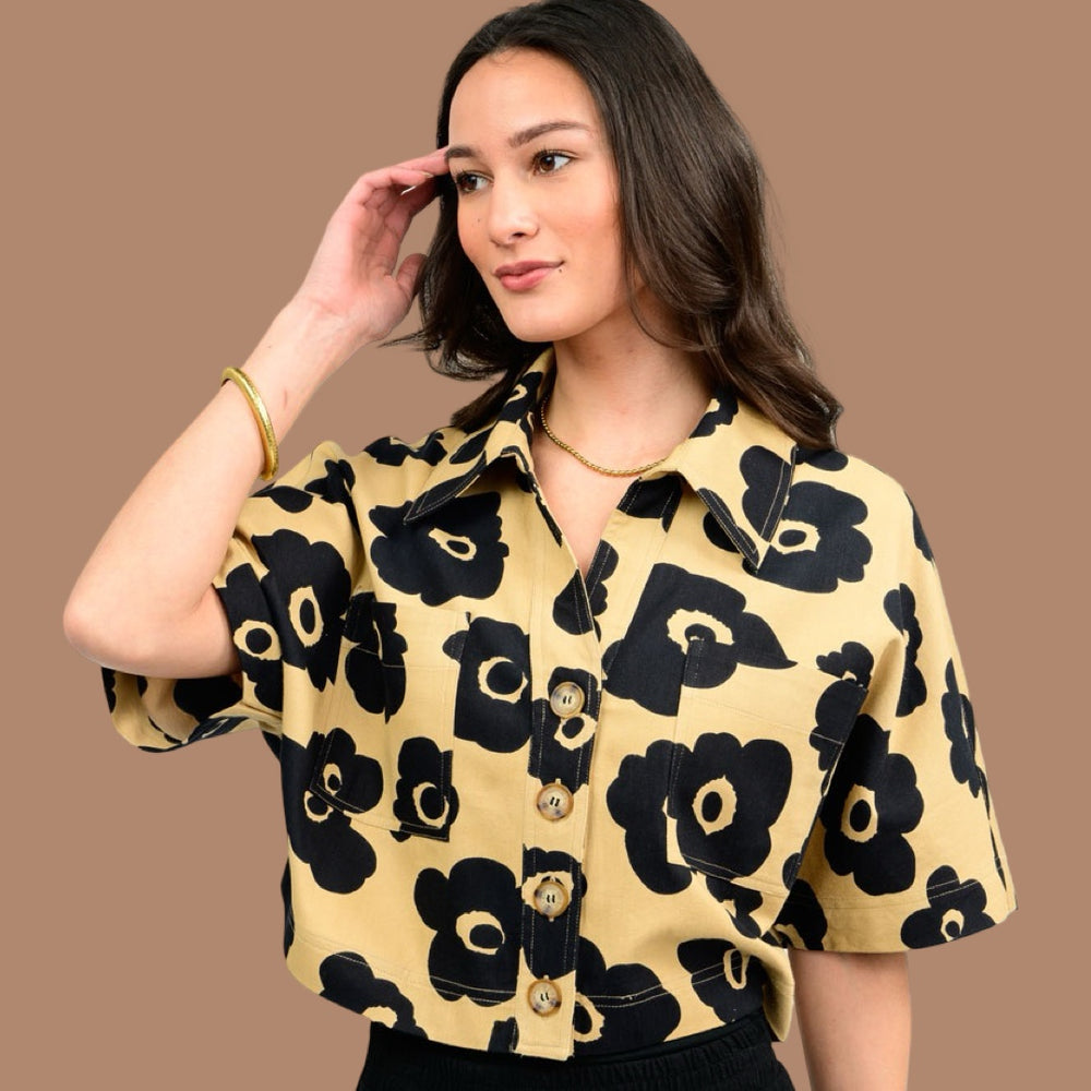 The Urban Bloom Cropped Jacket