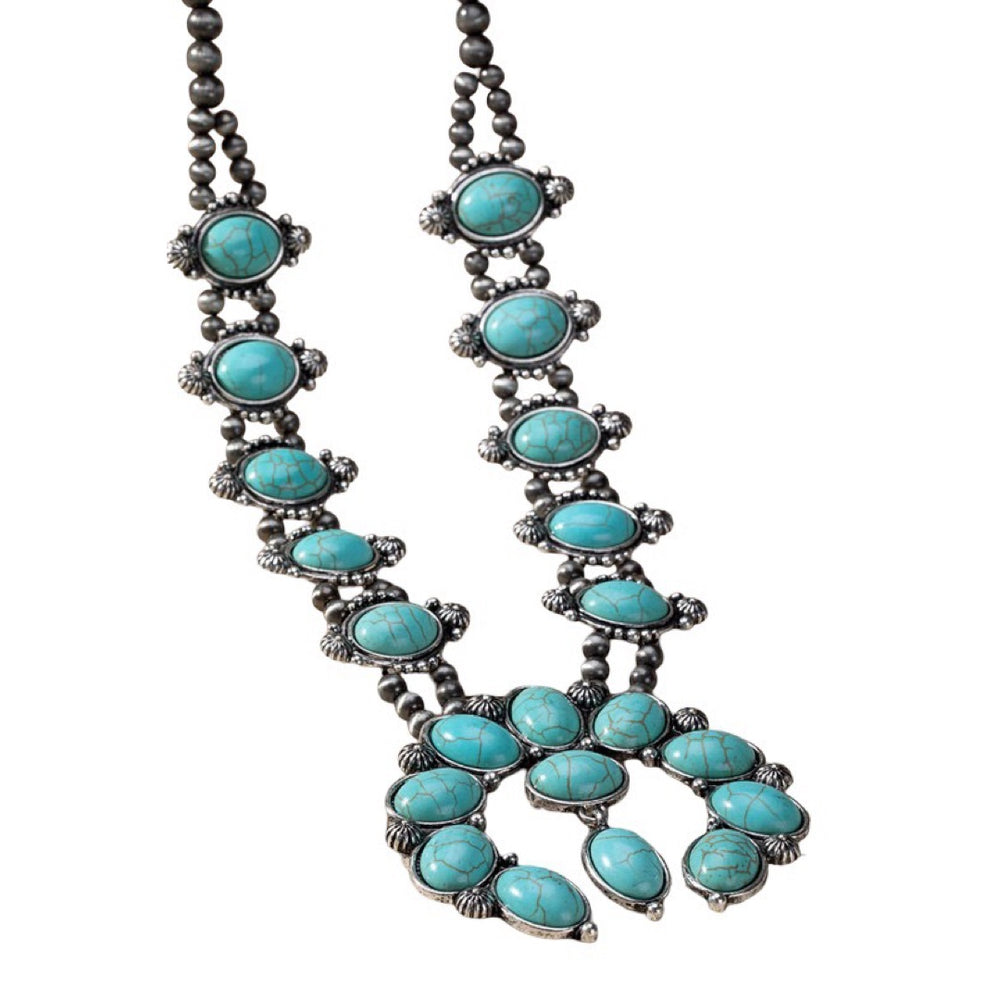 The Cassidy Squash Blossom Necklace