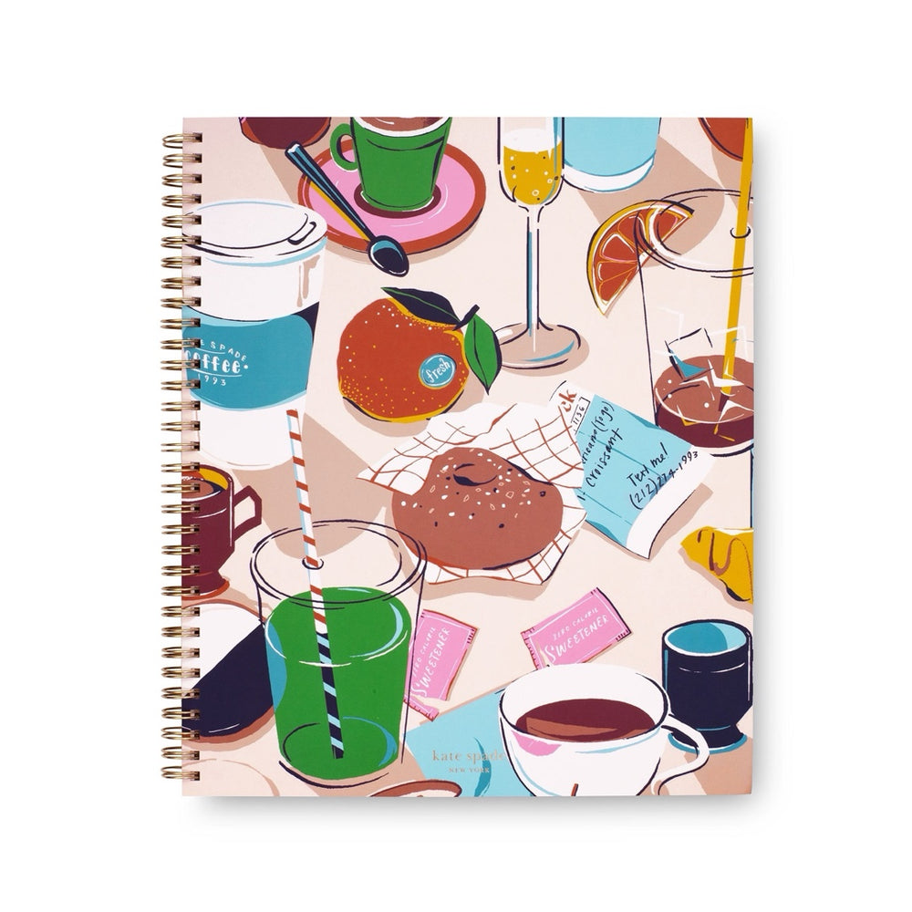 Rise and Shine Large Spiral Notebook