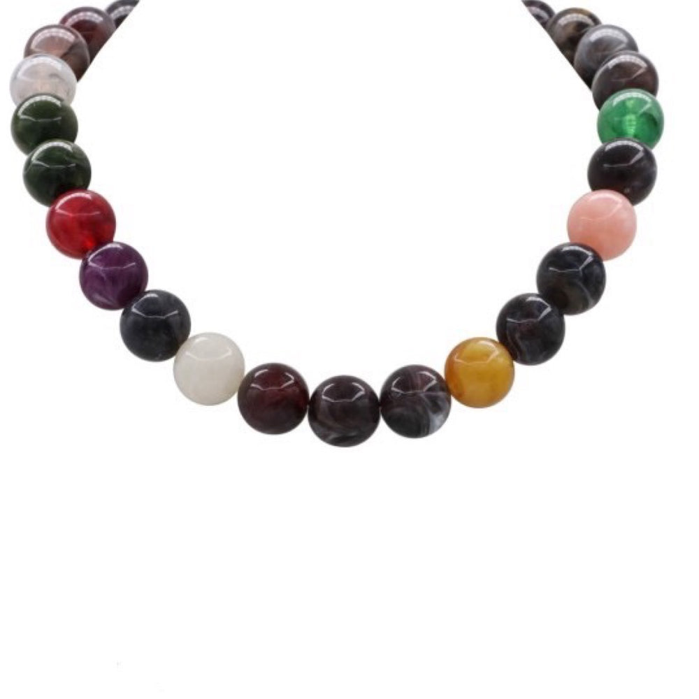The Sierra Acrylic Bead Necklace