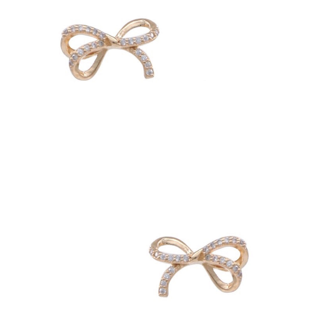 The Corina Bow Tie Earrings