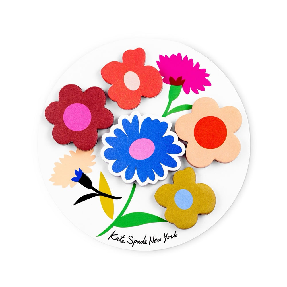 Gingham Garden Die Cut Sticky Note Set