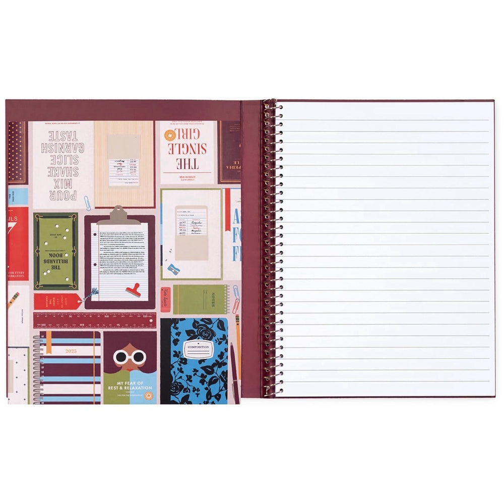 Book Club Concealed Spiral Notebook