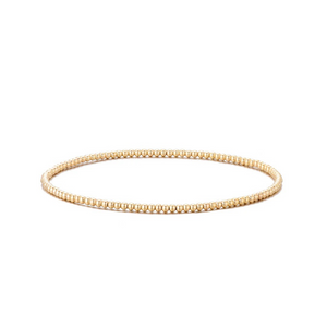 KYLAR MACK 2MM Gold Ball Bracelet