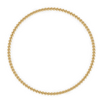 KYLAR MACK 2MM Gold Ball Bracelet