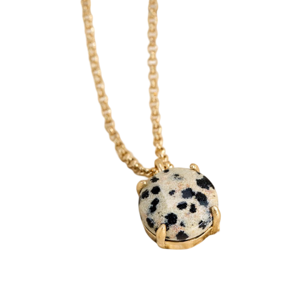 Stone Charm Necklace