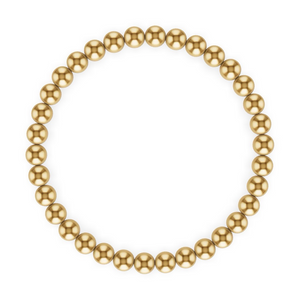 KYLAR MACK 5MM Gold Ball Bracelet