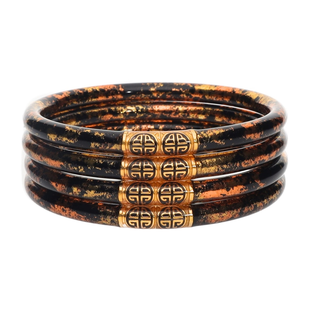 KOI LEOPARD SET OF 4 ALL WEATHER BANGLES®