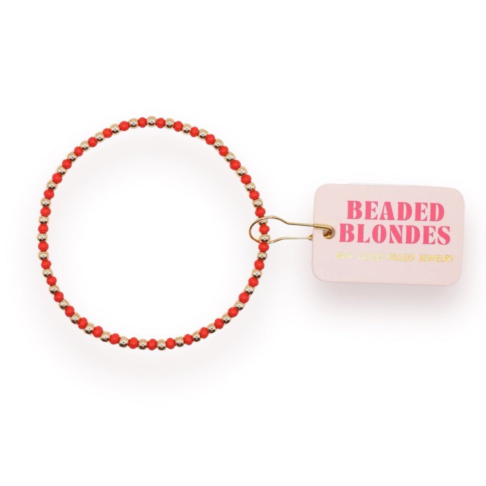 Bright Red Demi Bracelet