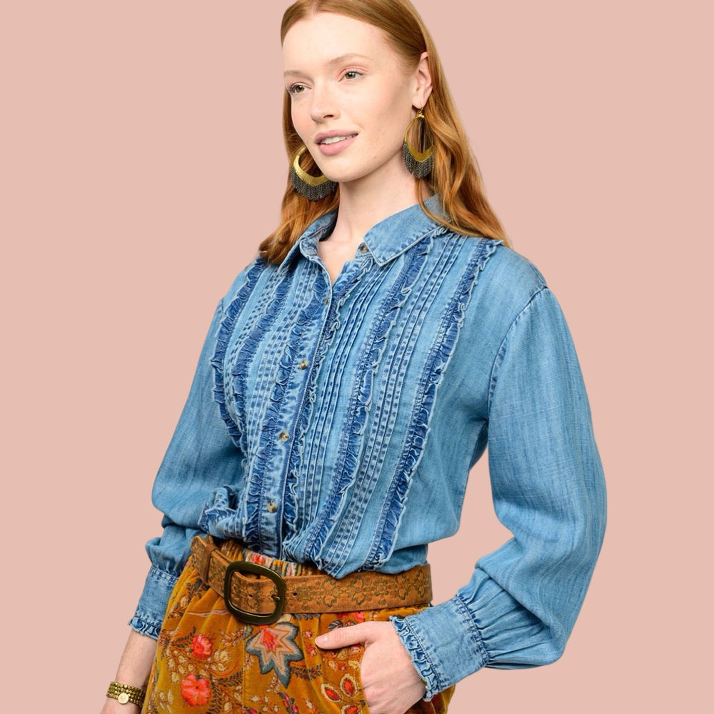 The Sunstone Western Top