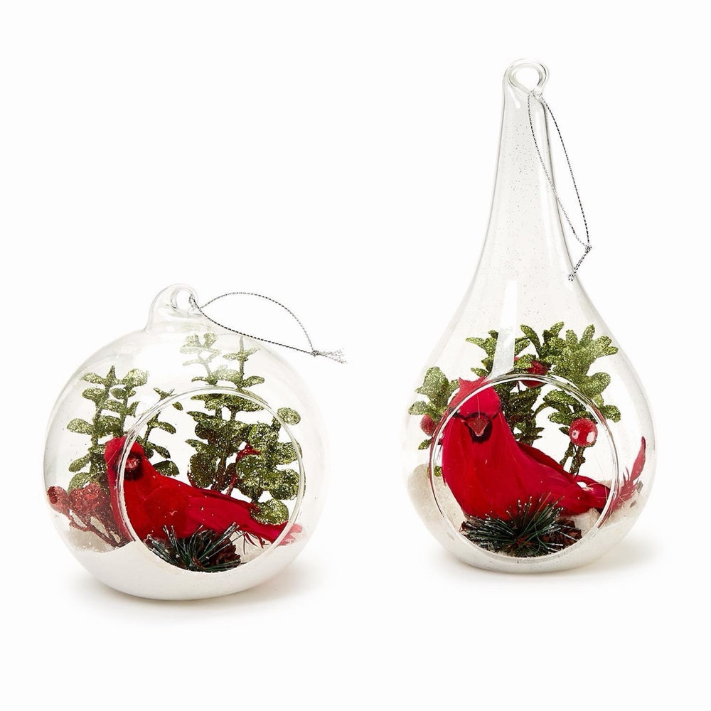 Cardinal Winter Scene Ornament