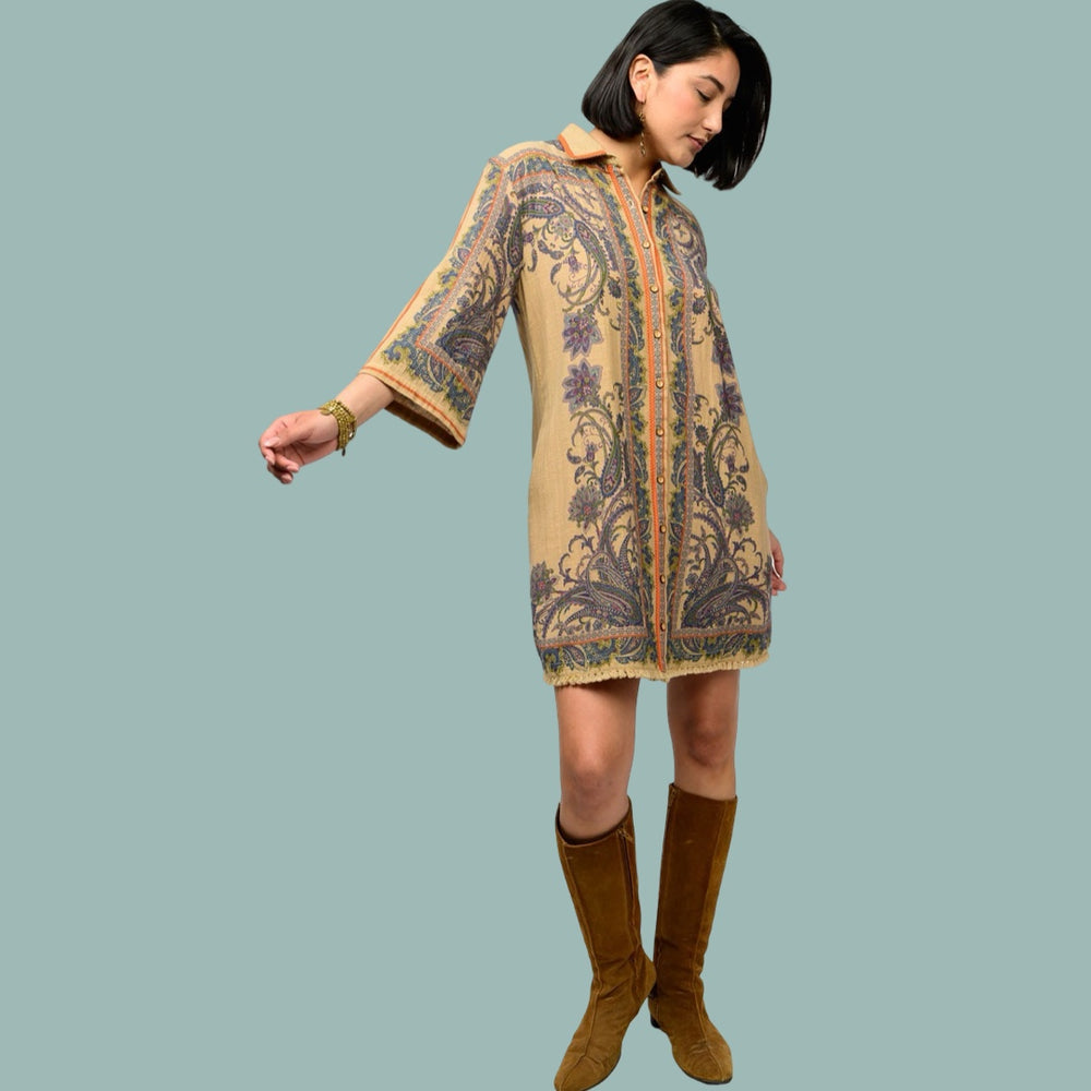 The Soulful Stitches Shirt Dress