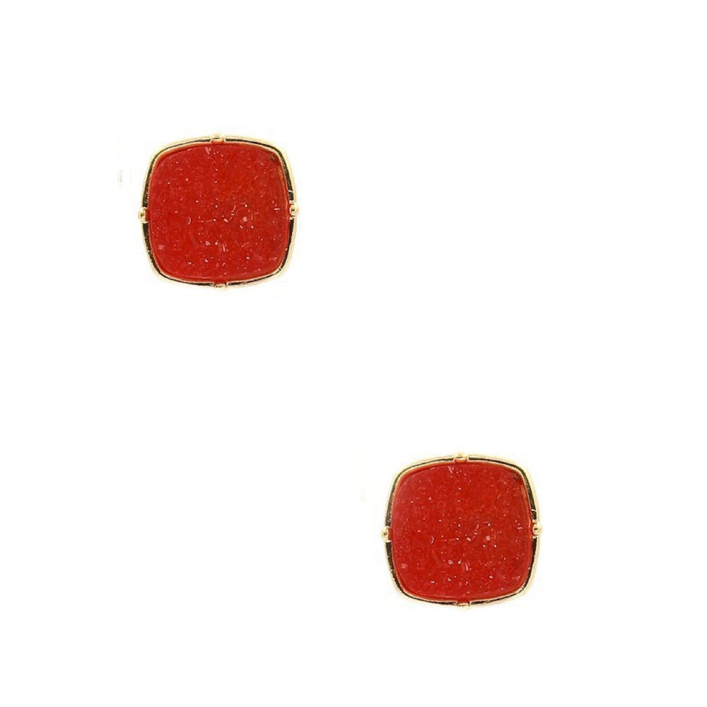 The Delia Druzy Stud Earrings