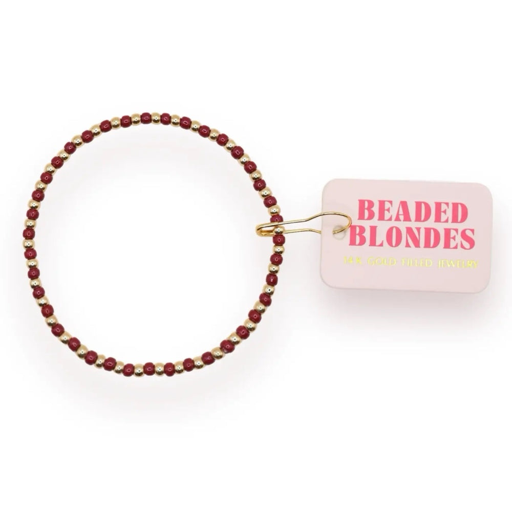 Maroon Demi Bracelet