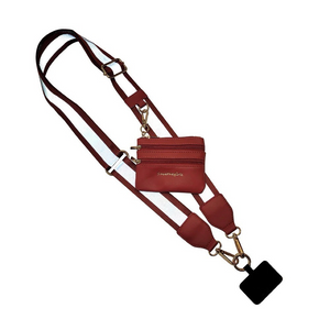 Crossbody Strap with Pouch - Reflective Collection