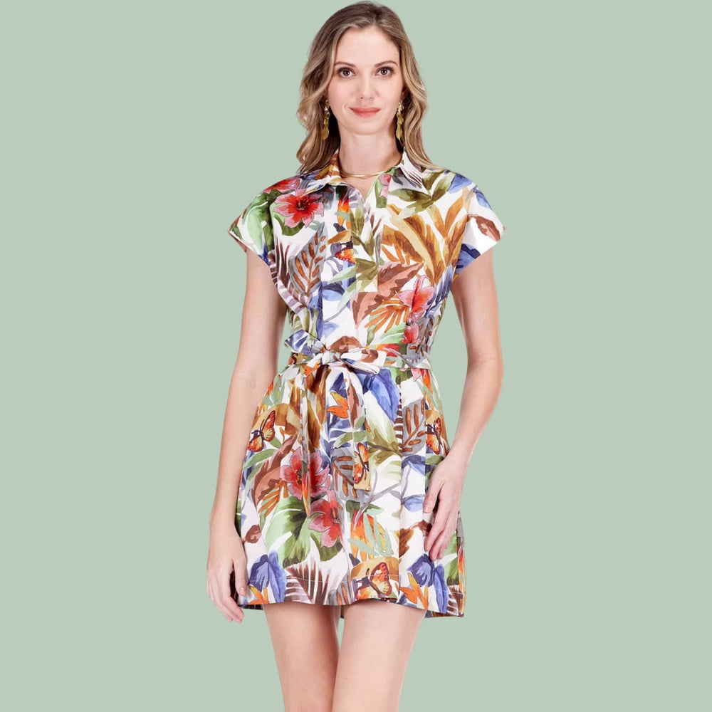 The Palm Bloom Dress