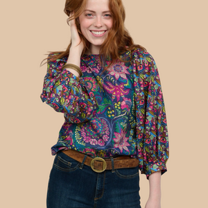 Blue Botanica Top