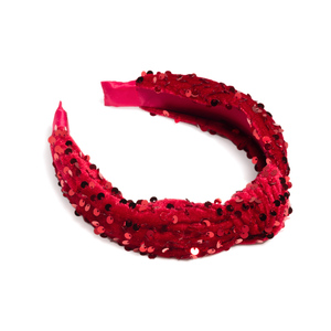 Knotted Sequins Headband