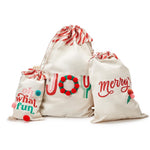 Merry and Bright Reusable Gift Bag