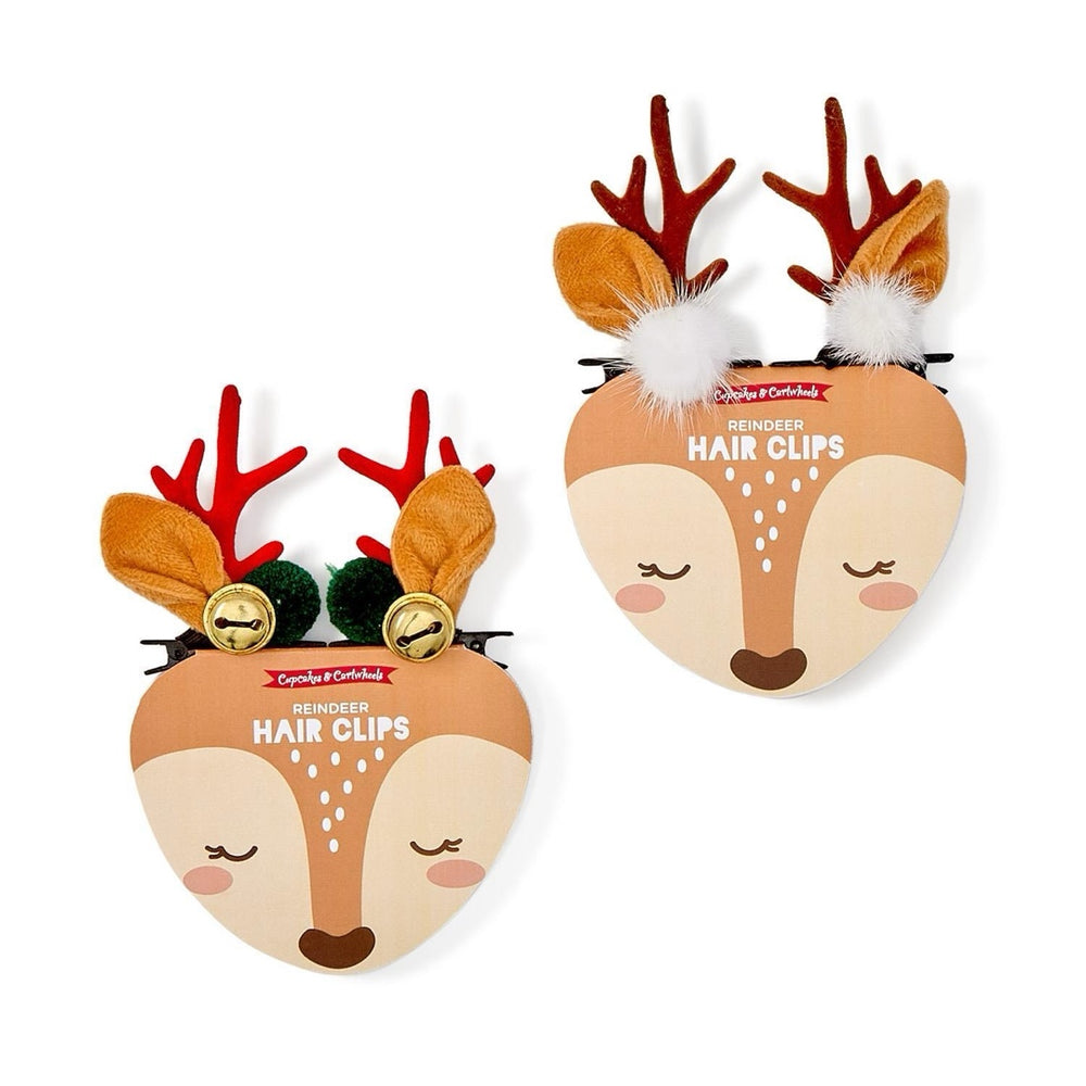 Reindeer Antlers Hair Clips