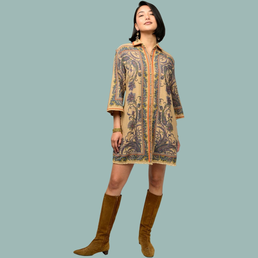 The Soulful Stitches Shirt Dress