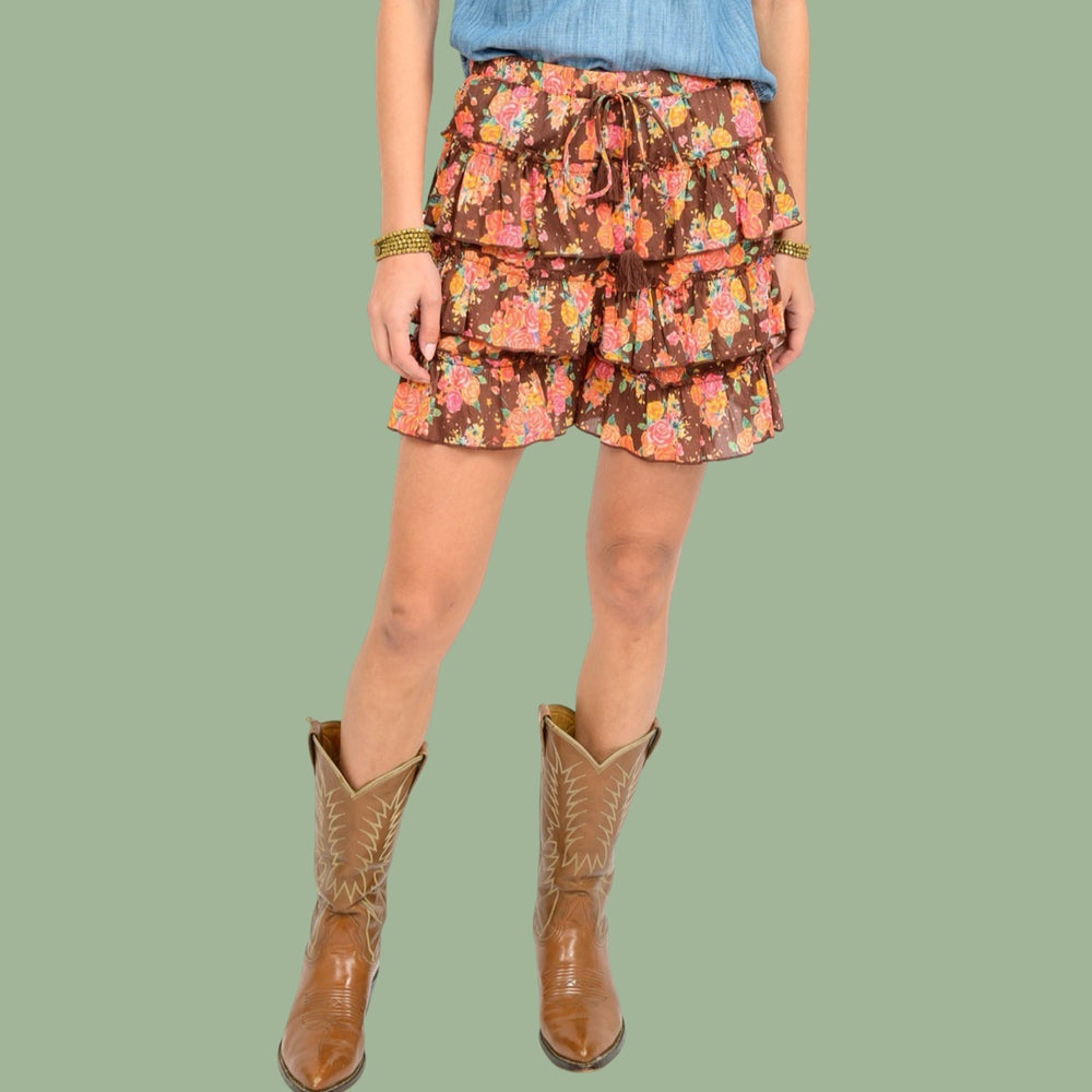 The Linda Rustic Garden Echo Shorts