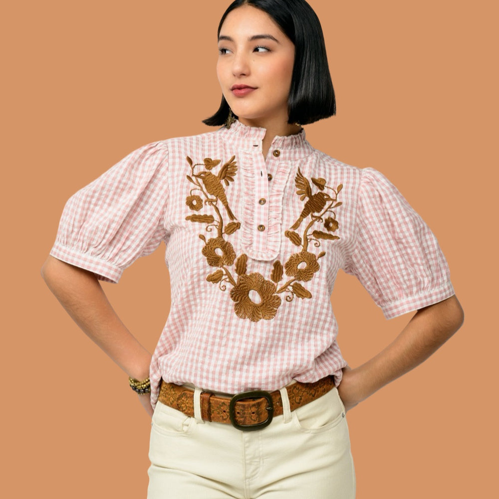 The Blanca Autumn Bloom Top