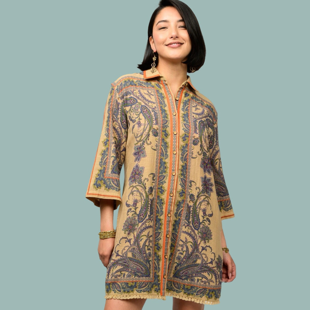The Soulful Stitches Shirt Dress