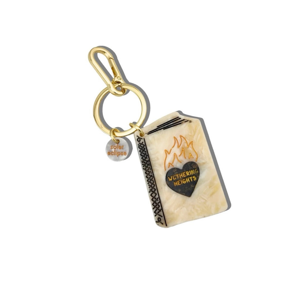 Wuthering Heights Book Bag Charm + Keychain