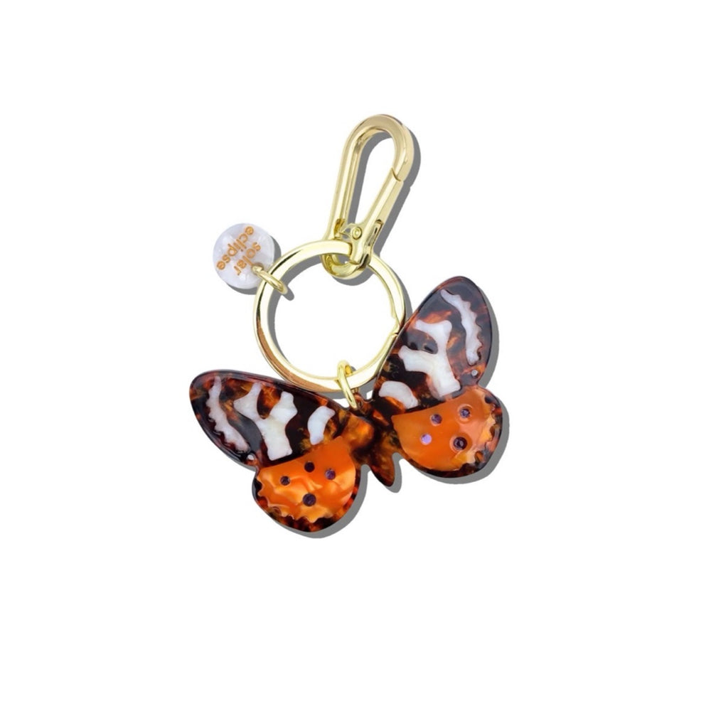 Tiger Moth Bag Charm + Keychain