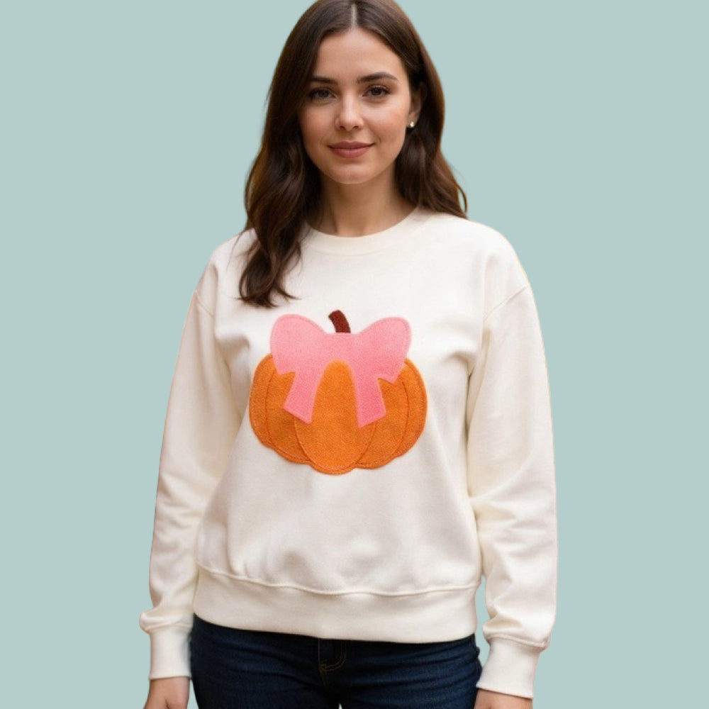 Pretty Pumpkin Relaxed Sweatshirt