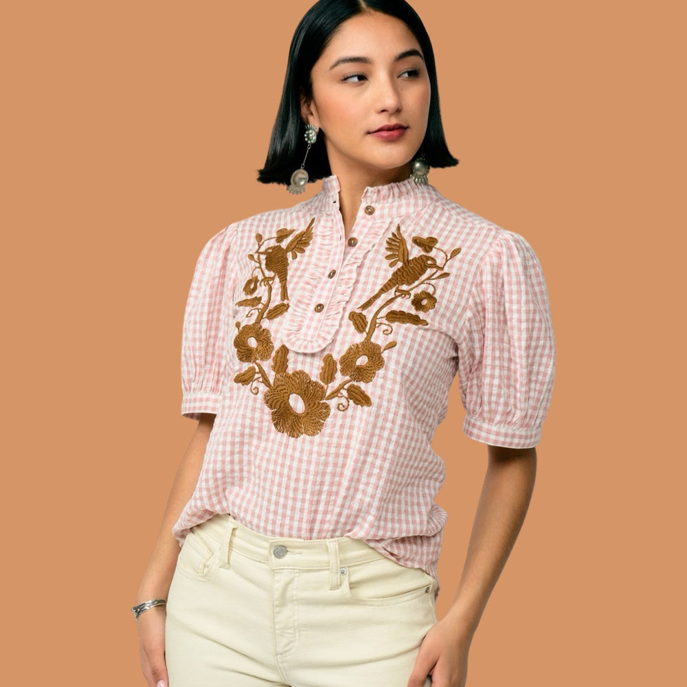 The Blanca Autumn Bloom Top